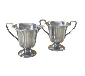 Farberware NY Stainless Steel Sugar & Creamer